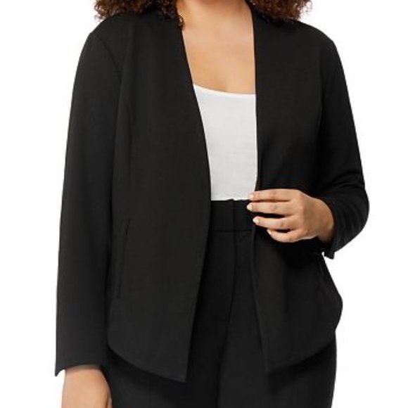 Rebel Wilson X Angels Jackets & Blazers - NWT Rebel Wilson X Angels Womens Open Front Modern Blazer Black